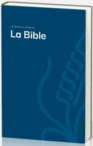 Illustration: La Bible, version du Semeur, révision 2015 - Couverture rigide bleue
